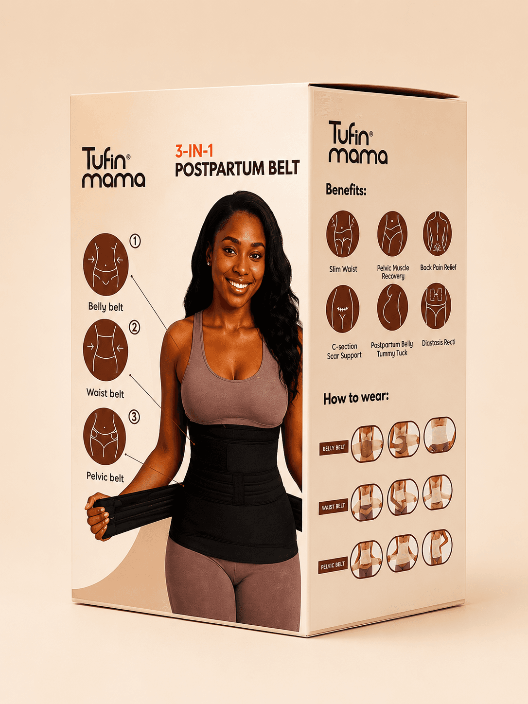 3-in-1 Postpartum Support Belt